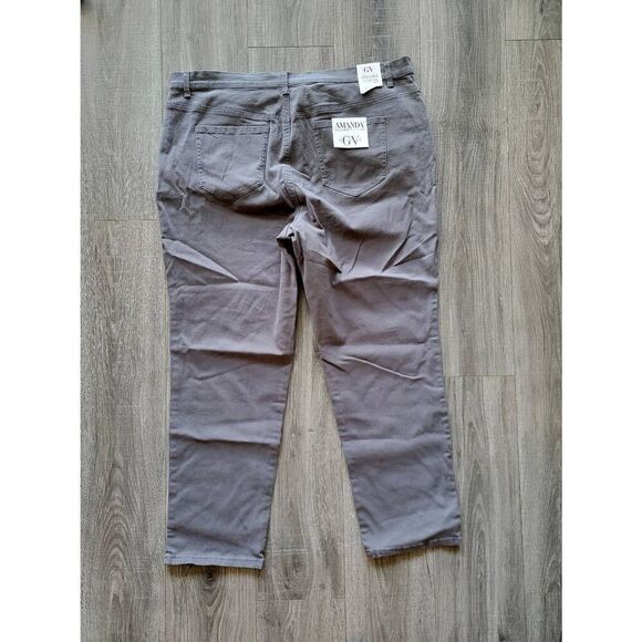 Gloria van der Bilt AMANDA jeans Flint Grey 20W Avarage Tapered Leg NWT - Picture 4 of 4